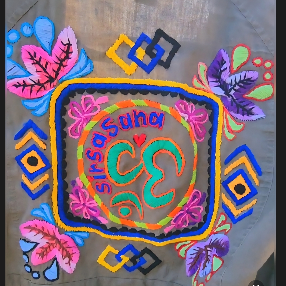 Colorful Embroidered Jacket - Picture 2 of 5